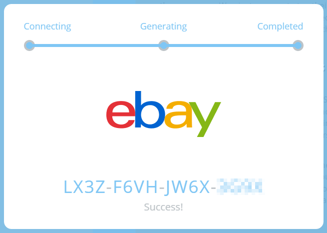 eBay gift card redemption code - The eBay Community