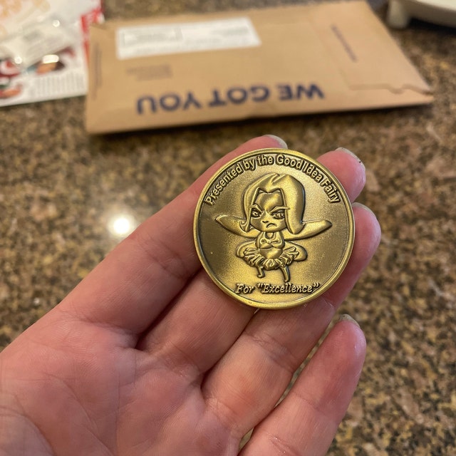 NAVY CHIEF CPO Good Idea Fairy Challenge Coin $ - PicClick