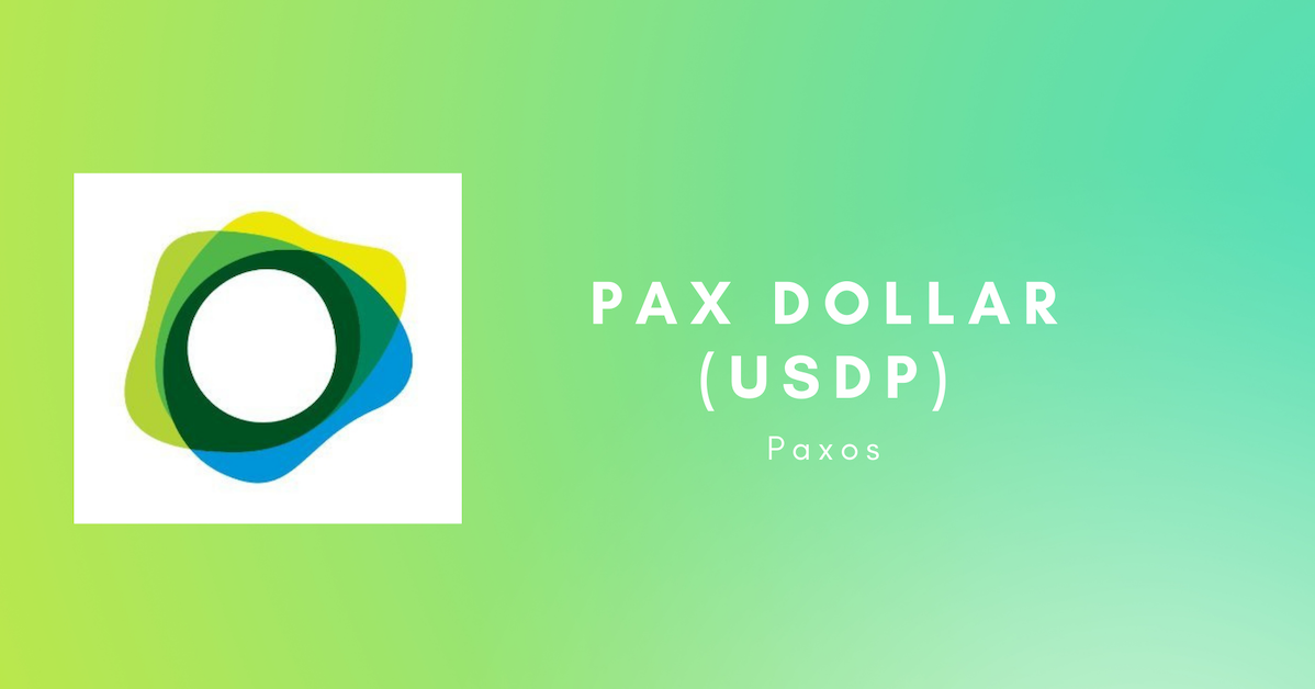 Pax Dollar (USDP) live coin price, charts, markets & liquidity