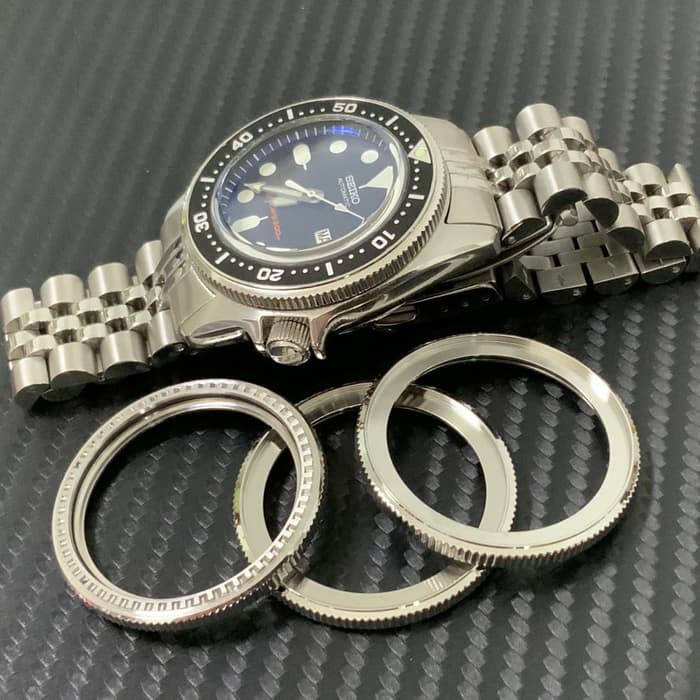 SKX Coin Edge Bezel: Polished Finish | namokiMODS