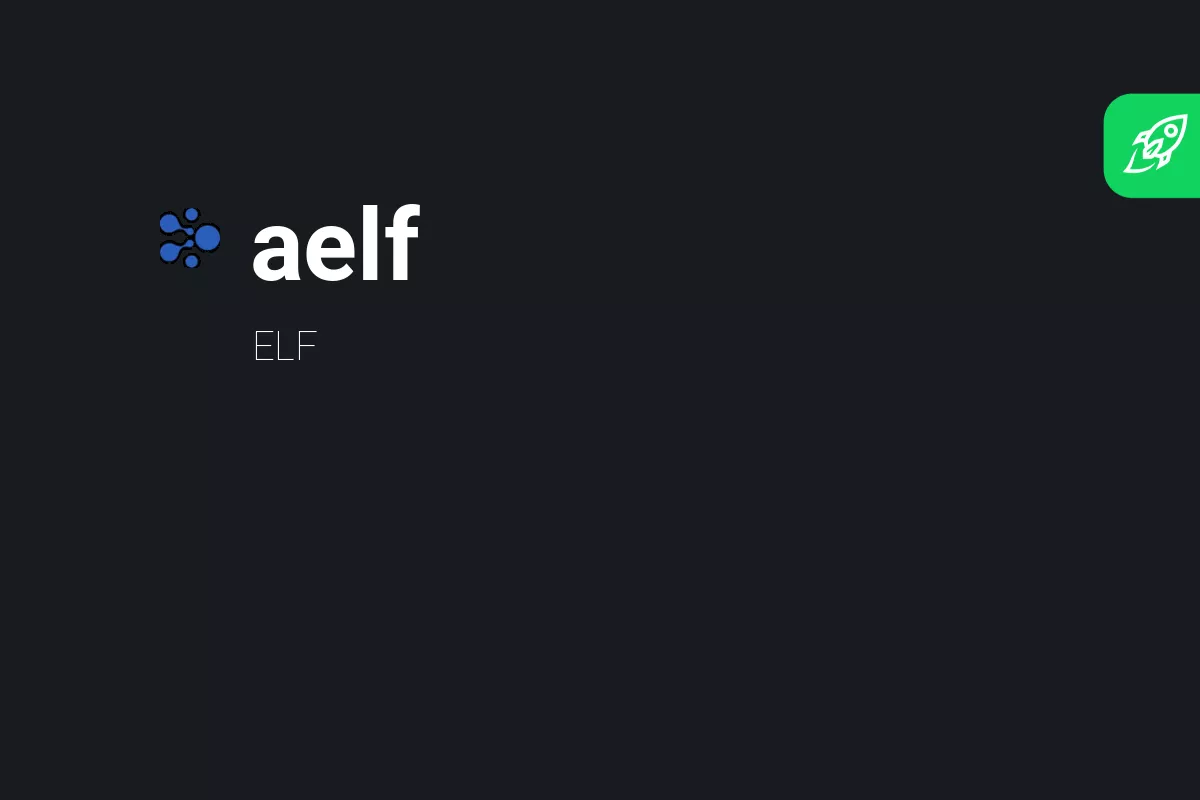 aelf price today, ELF to USD live price, marketcap and chart | CoinMarketCap