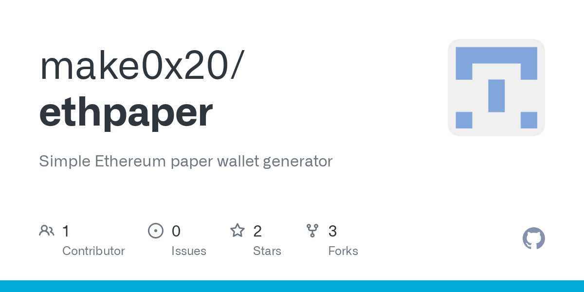 GitHub - ryepdx/cryptolove.fun: A simple paper wallet generator.