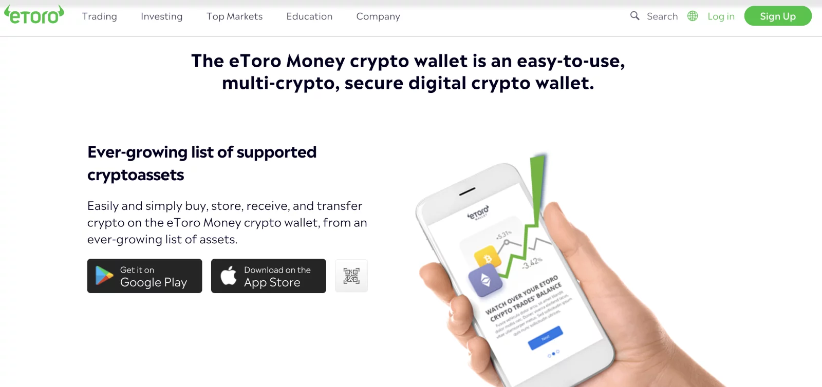 How do I create crypto wallets in the eToro Money app? | eToro Help