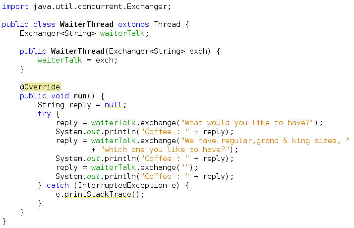 Exchanger (Java Platform SE 8 )