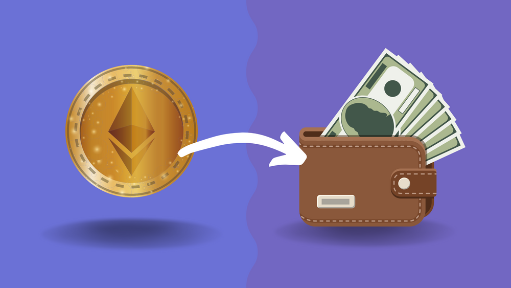 Ethereum to US Dollar or convert ETH to USD