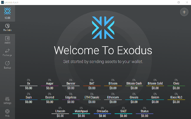 Exodus Wallet - A good choice for your crypto portfolio