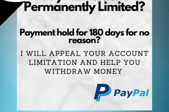 How long will it take to lift my PayPal account limitation? | PayPal US