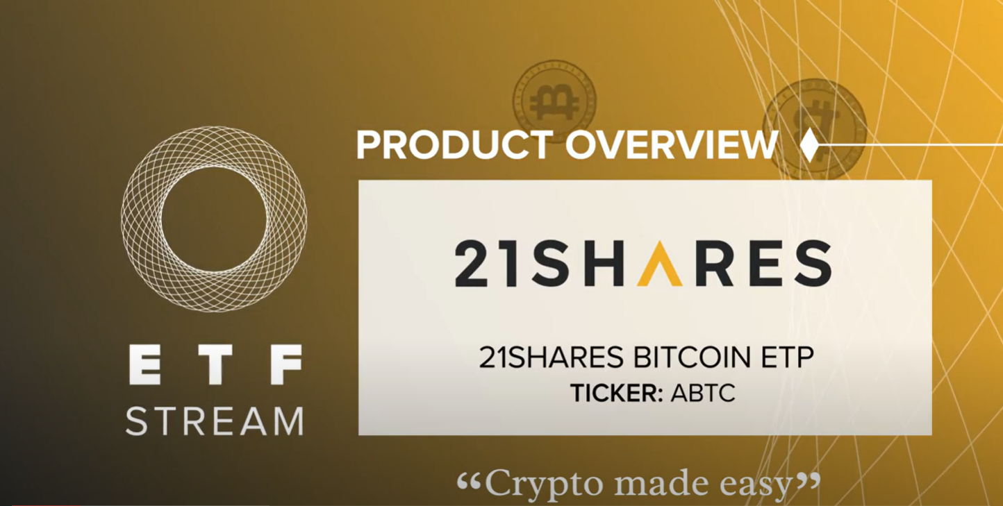 21Shares - Crypto made easy.