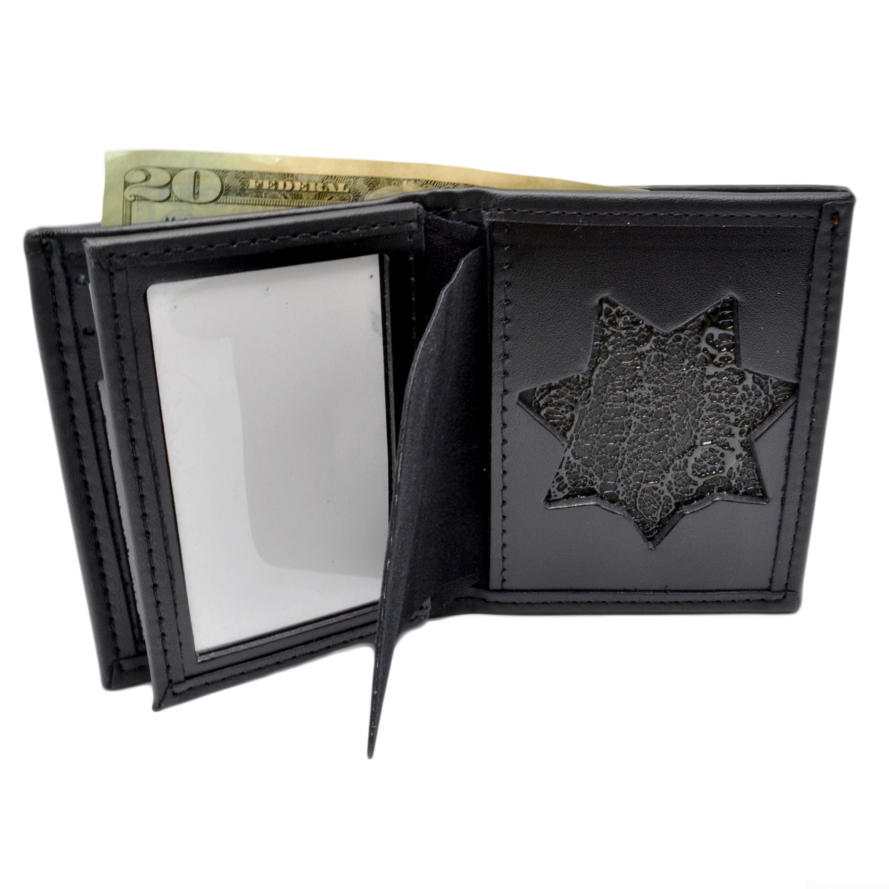 Deluxe Bi-Fold Badge Wallet