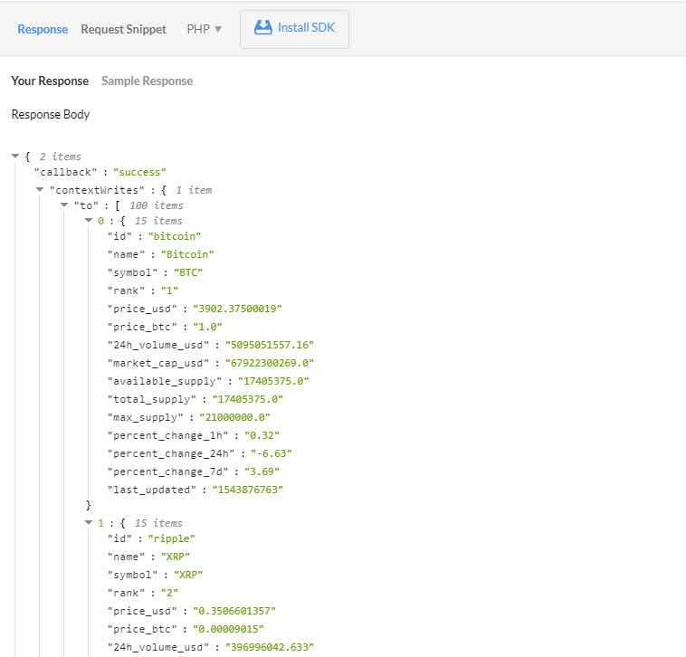 How to scrape cryptolove.fun for historical cryptocurrency prices