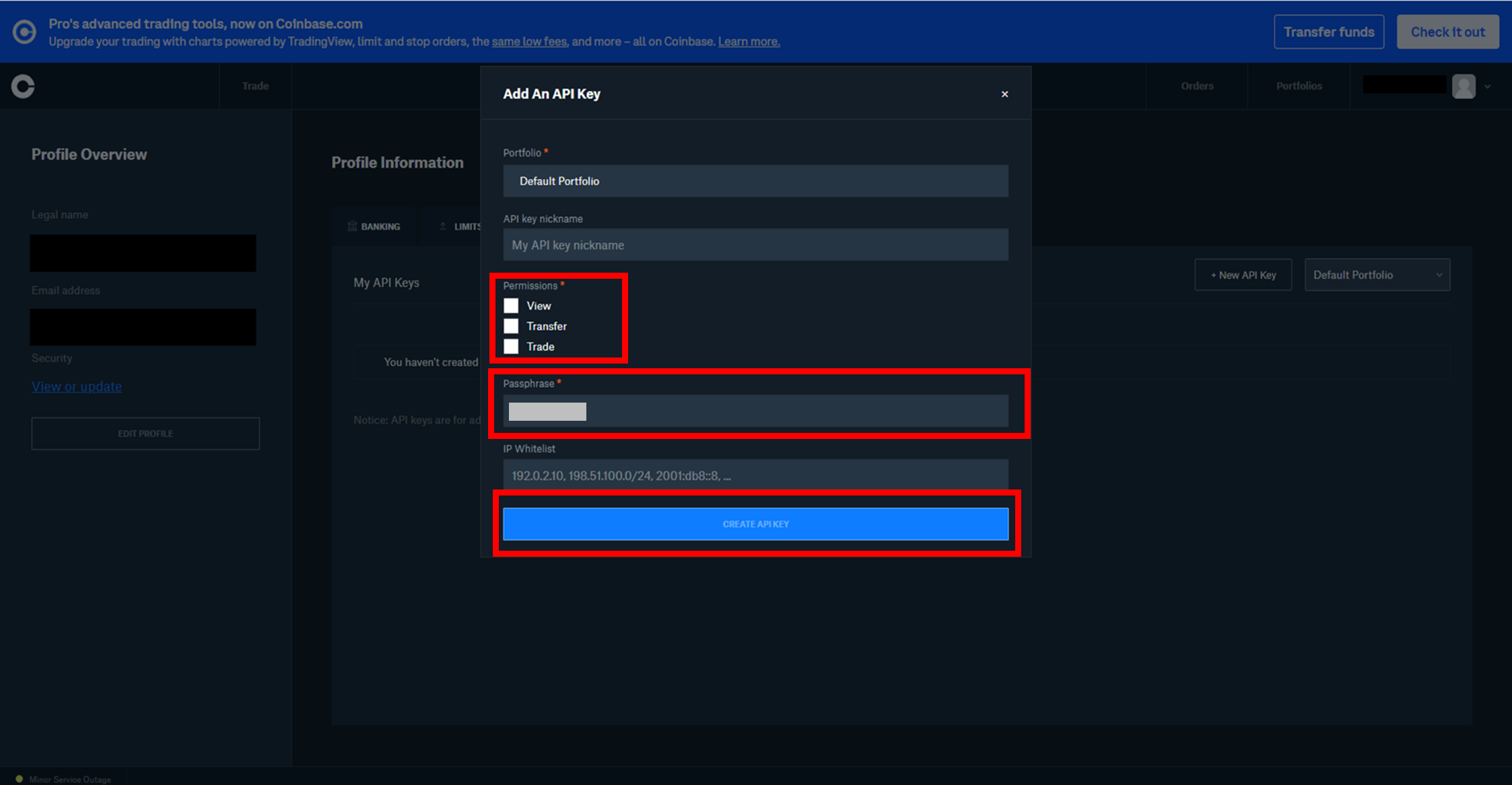 How to Get Your Coinbase Pro API Key and Use It [Full Guide]