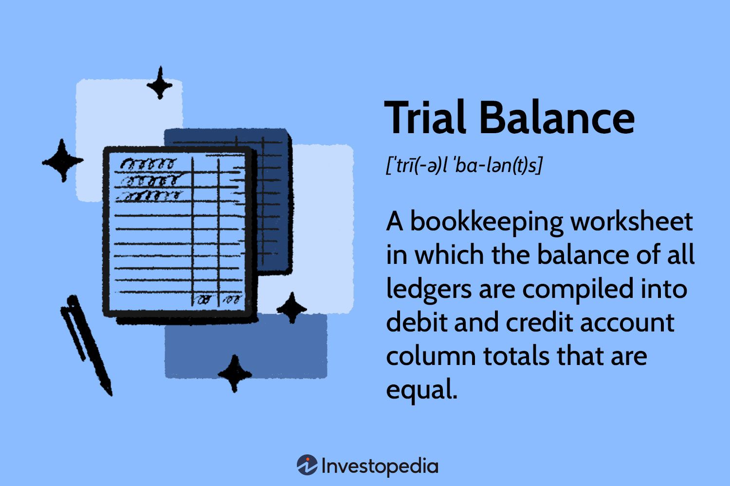 Differences Between Ledger and Trial Balance for Examination
