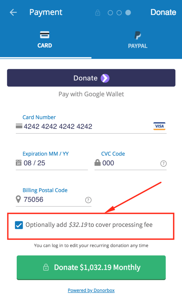 Can I donate anonymously and / or hide the donation amount?