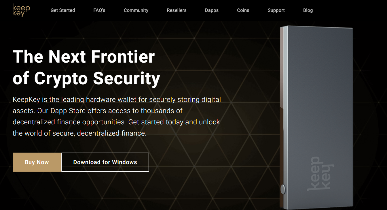 KeepKey Hardware Wallet - The Next Frontier of Crypto Security