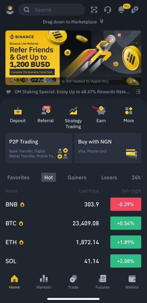 Binance | Bitcompare