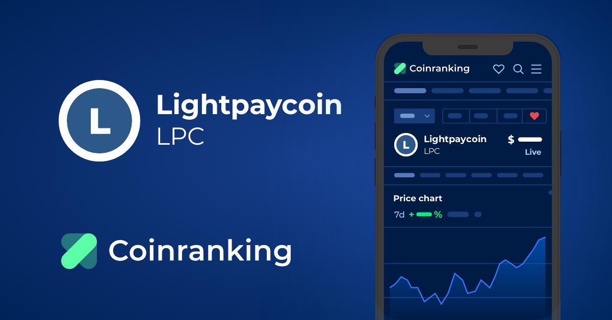 Lightpaycoin Price, Info, LPC to USD converter