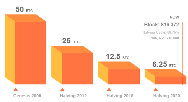 Bitcoin Halving: Countdown to Crypto Bull Market | cryptolove.fun