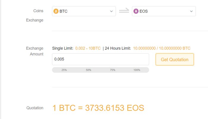 BTC to EOS Exchange | Convert Bitcoin to EOS on SimpleSwap