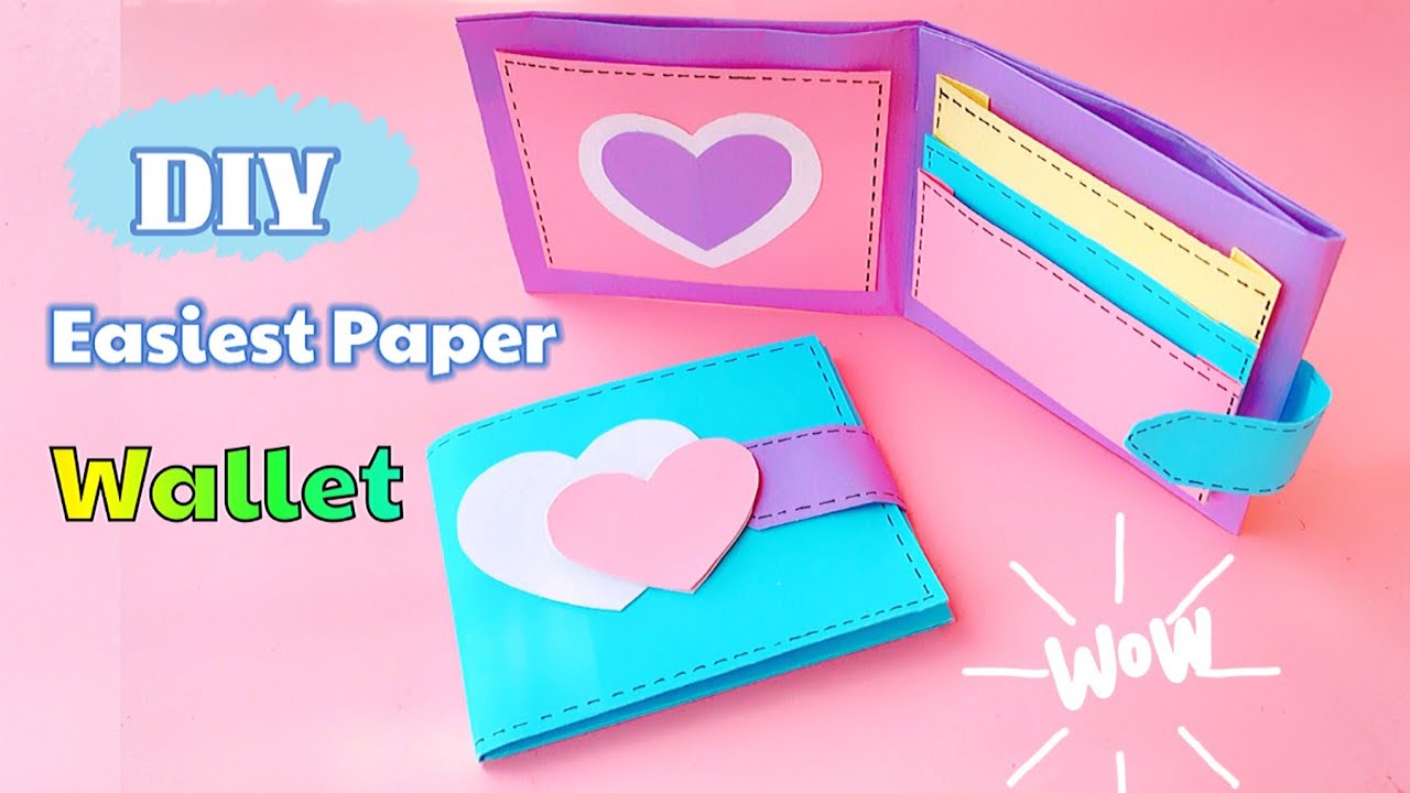 DIY PAPER WALLET. — Gathering Beauty