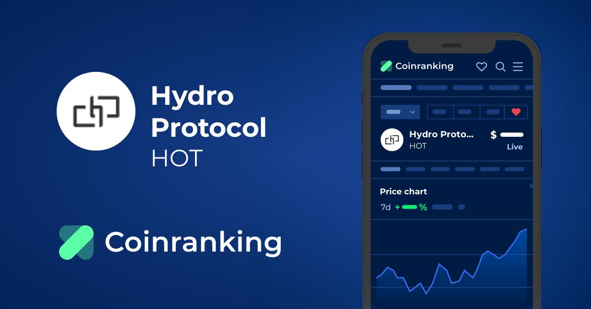 Hydro Protocol Token (HYDRO) live coin price, charts, markets & liquidity