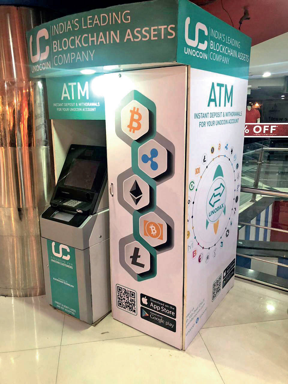 India’s first Bitcoin ATM kiosk set up in Bengaluru