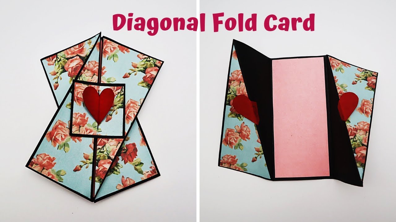 Cards and Crafts : Easy Fancy Fold Card Tutorial