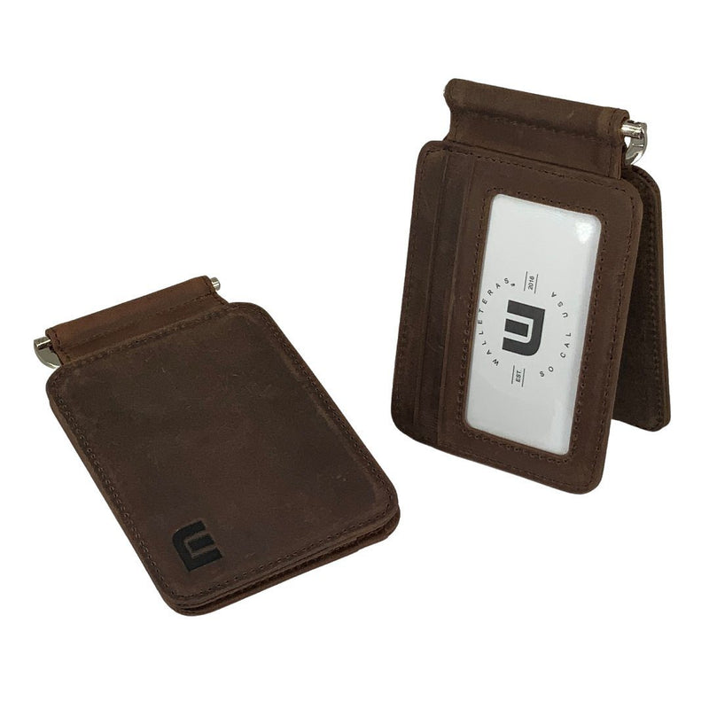 Turtleback Front Pocket Wallet RFID ID Blocking Men Leather