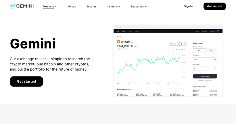 Gemini dollar Price, Chart, & Supply Details - GUSD Price | Gemini