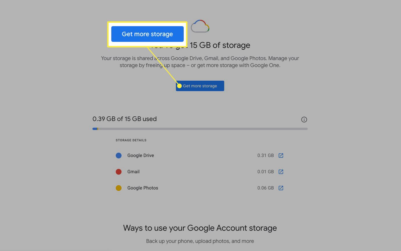 How to Get More Storage for Your Gmail Account