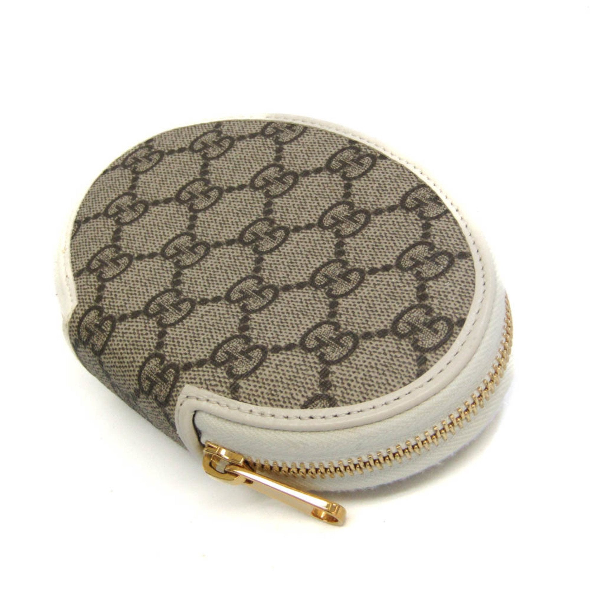 GUCCI Gucci Round Zipper Coin Case Logo Print Card Interlocking G Purs – RE-LUXRY