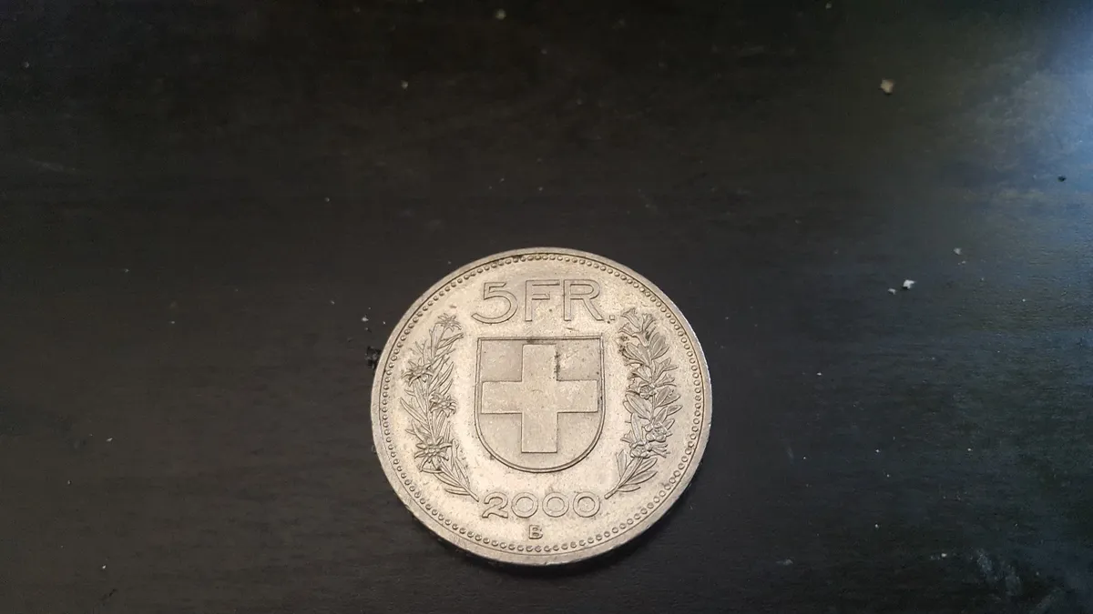 Coin Value: Switzerland 5 Franc to Date