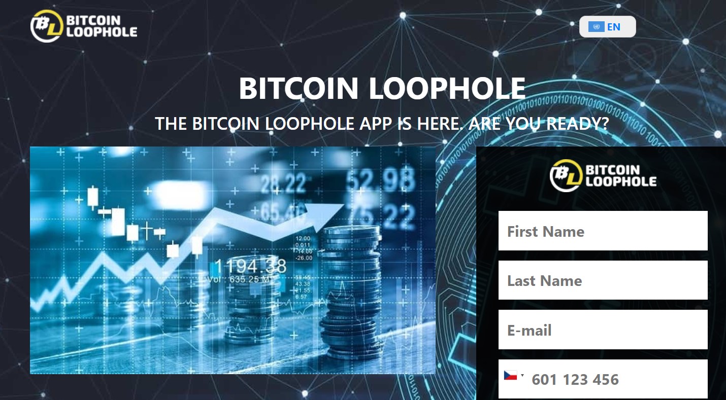 Bitcoin Loophole scam, reviews, feedback, registration, forum, login