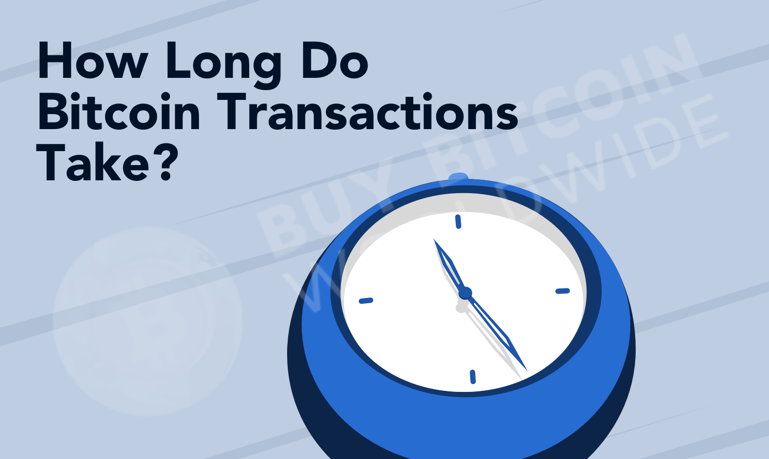 How long does a Bitcoin transaction take? - Fortris