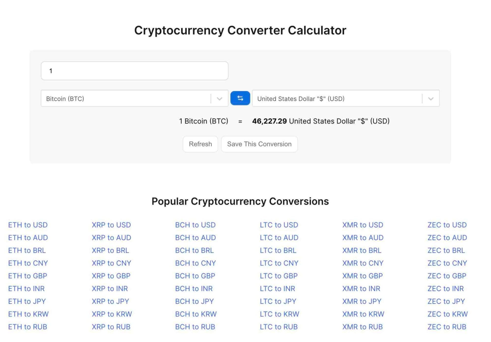 Bitcoin FOMO Calculator