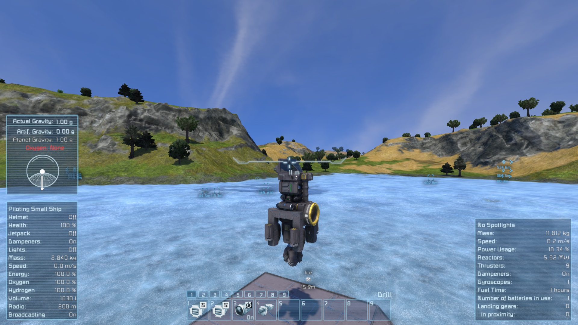 The Flying Mining Rig | Space Engineers Group Survival Wikia | Fandom