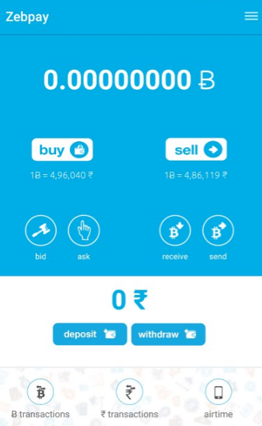 ‎ZebPay: Buy Bitcoin & Crypto on the App Store