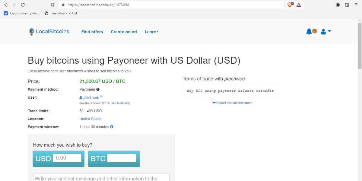 How to Buy Bitcoin with LocalBitcoins, Step by Step (with Pics!) - Bitcoin Market Journal