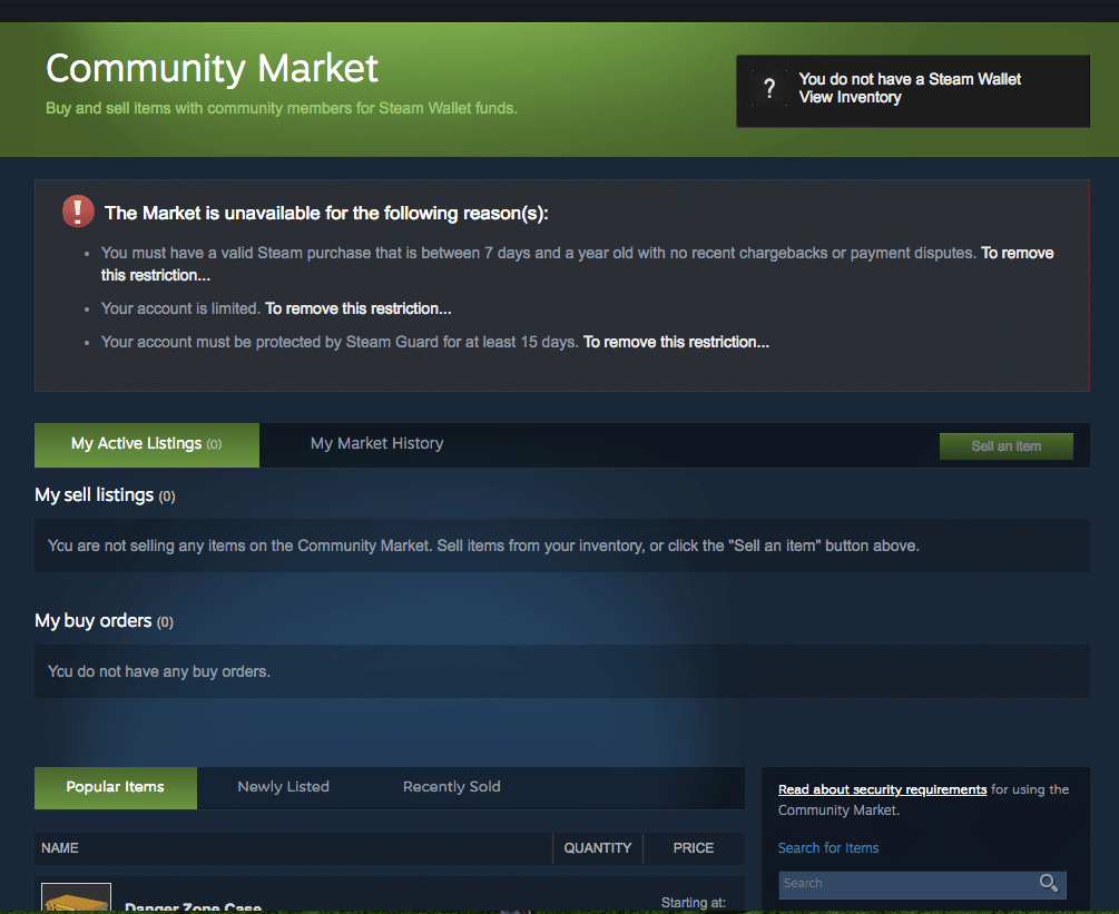 How to Remove Steam Market Hold? | UpTopico