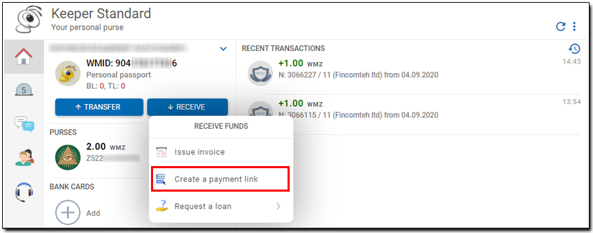 Setting Up A WebMoney Payment Account | Tango Help Center