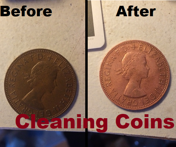 how do you clean old coins? | Friendly Metal Detecting Forum