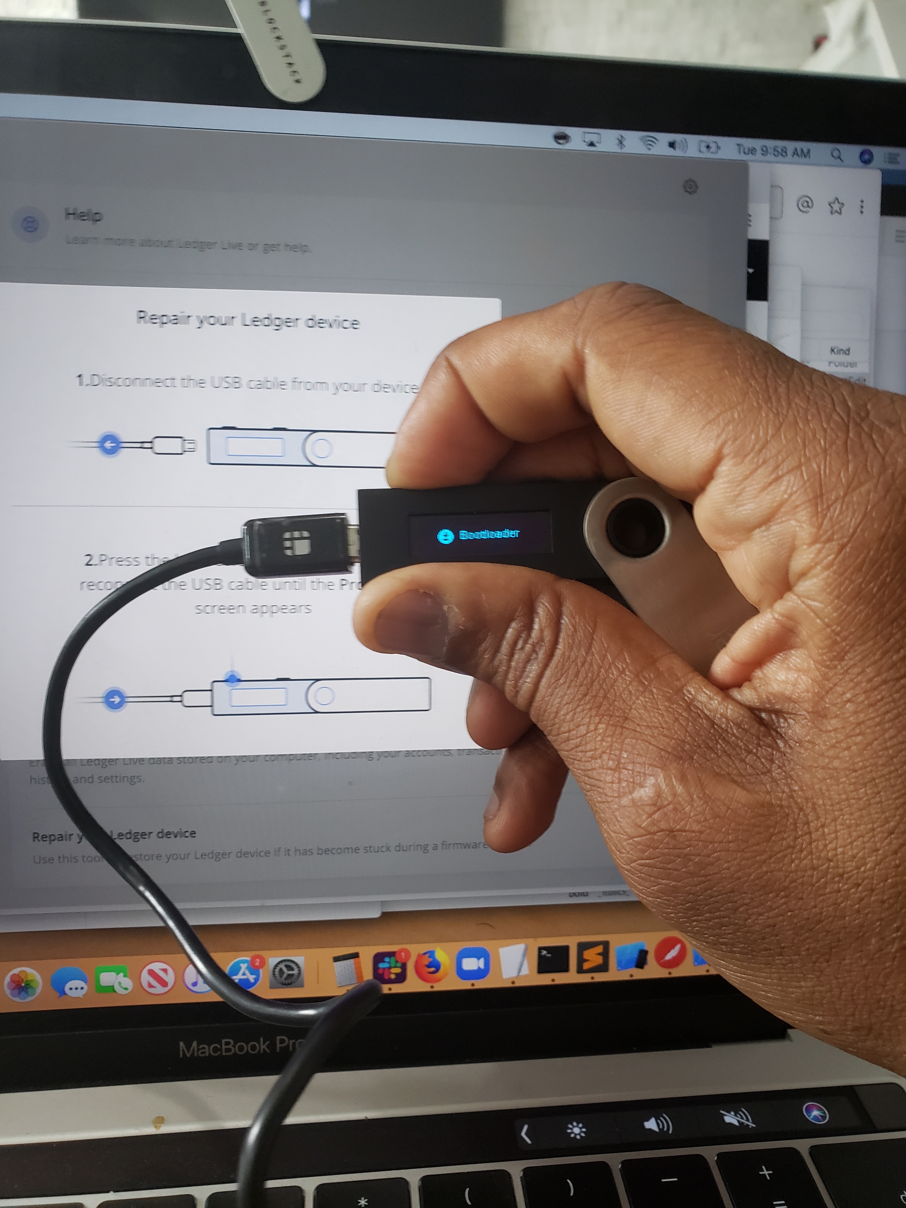 How to connect the Ledger hardware wallet to 1inch | cryptolove.fun - Help Center