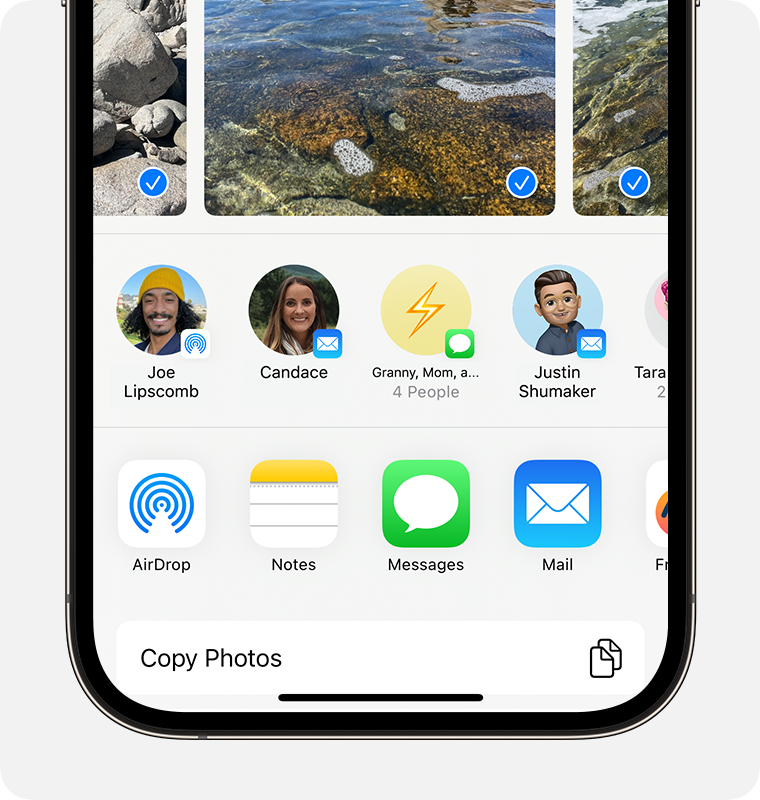 Simple Guide - How to AirDrop Photos on iPhone/Mac/Android?