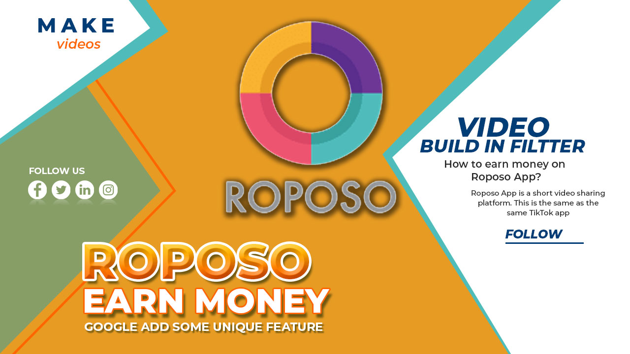 Roposo App Referral Code - Earn FREE ₹20 Free PayTM Cash