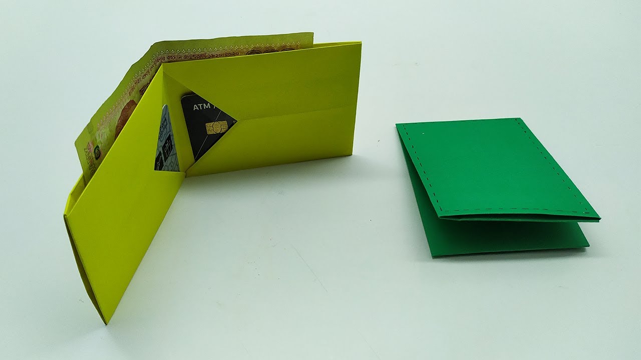 How to Make a simple origami paper wallet for beginners « Origami :: WonderHowTo