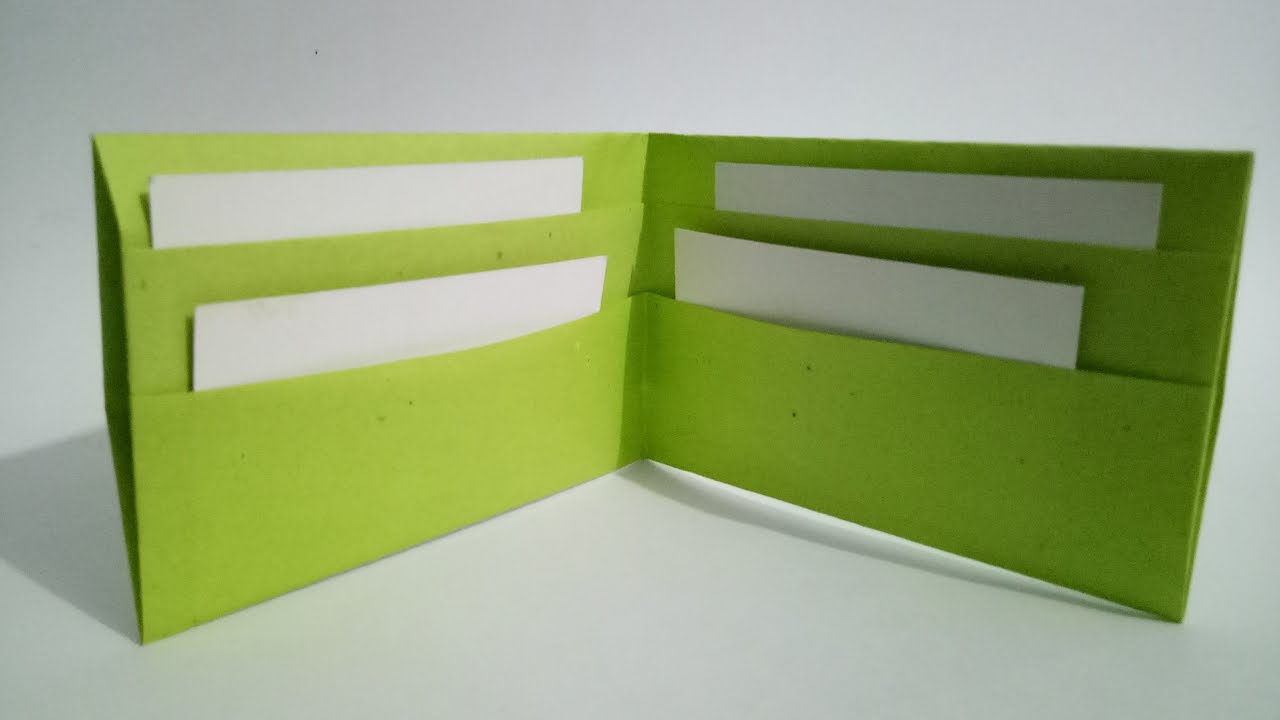 How to Make a Slim Paper Wallet at Home - Green Banana Paper