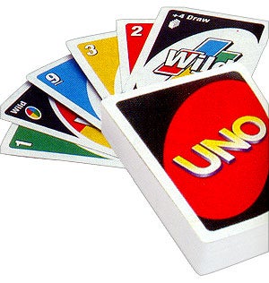 Uno with a standard deck of playing cards | UNO