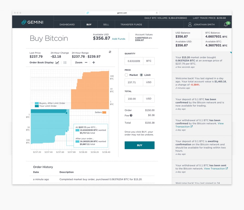 Gemini Crypto Exchange Singapore 