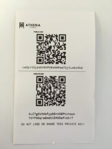 Adding and Withdrawing Bitcoins from your Paper Wallet