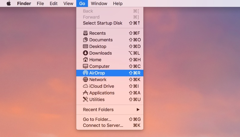 How to airdrop from iPhone to Mac []