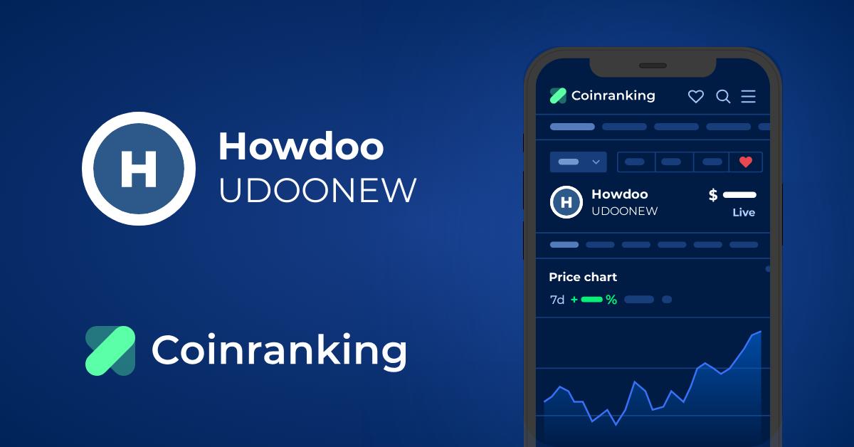 Howdoo (UDOO) Overview - Charts, Markets, News, Discussion and Converter | ADVFN